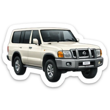 Nissan patrol sticker