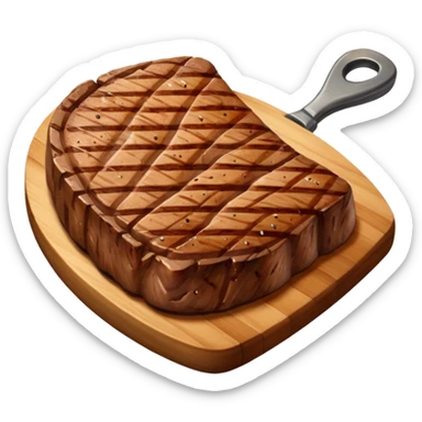 grilled steak sticker