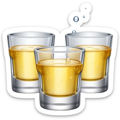 Tequila shots sticker