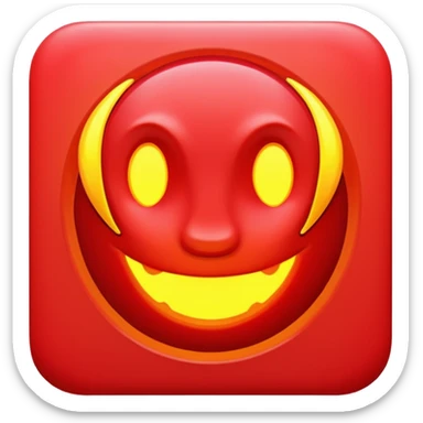 "zlo" text looking very evil sticker