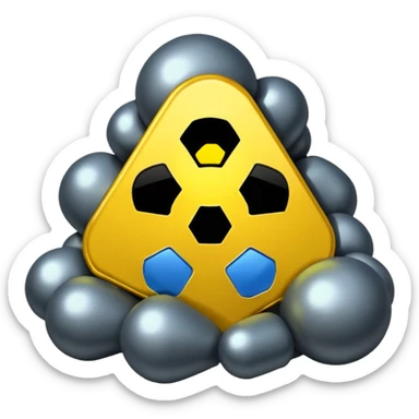 Uranium sticker