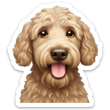 Labradoodle sticker