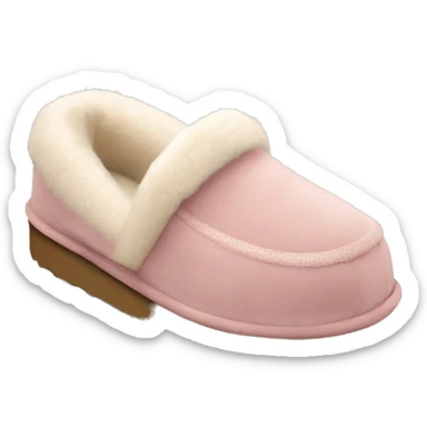 Light pink UGG Tasman slippers  sticker