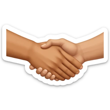 handshake, only hands sticker