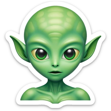extraterrestrial sticker