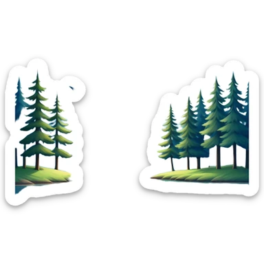 Cinematic Realistic Lake Emoji, Calm and reflective, with clear blue waters mirroring the surrounding landscape, framed by tall trees and grassy shores. The sunlight sparkles on the water’s surface while birds and animals play at the edge. Soft glowing outline, capturing the essence of peaceful serenity in a tranquil lake. sticker