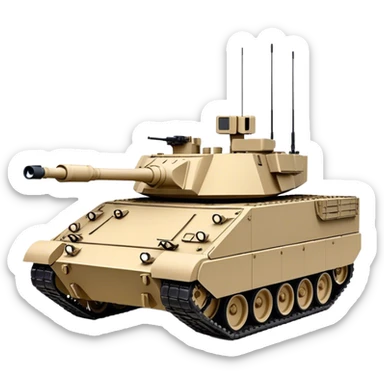 M2 Bradley Infantry Fighting Vehicle sticker