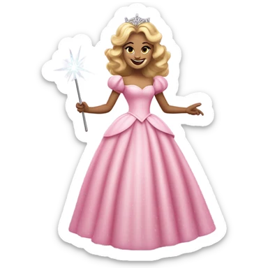 Glinda wicked  sticker