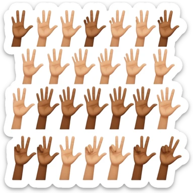 sign language for "a" to "z" for as per sign language sticker