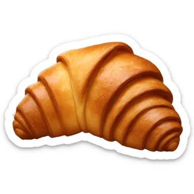 Croissant framboise sticker