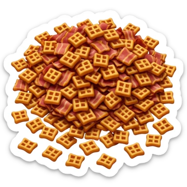 fine bacon bits sticker