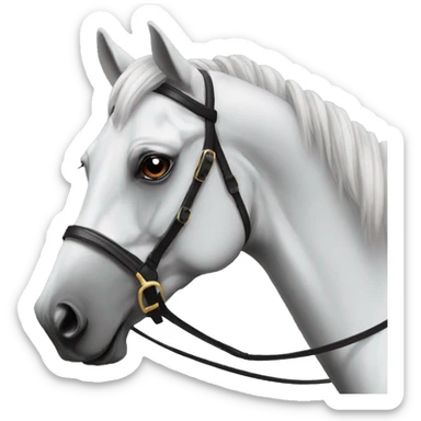 race horse sticker