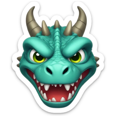 angry-dragon sticker