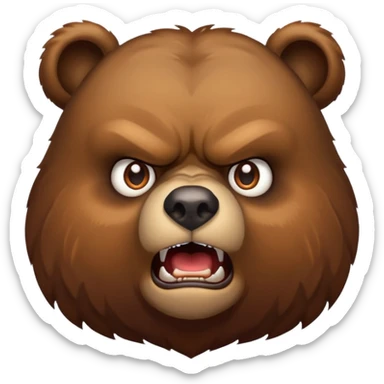 Urso palavrão  sticker