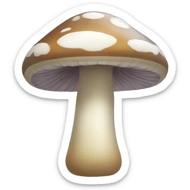 water park mushroom thing sticker