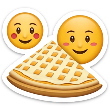 El işareti yumruk yap. Baş parmağı işaret ve orta parmağın arasından çıksın  sticker