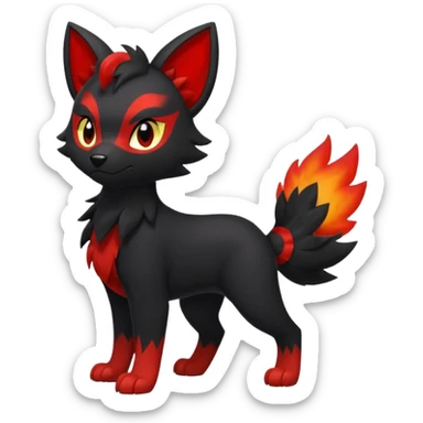 Litten-Houndour-Zorua-hybrid full body sticker