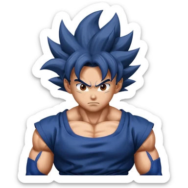 Son goku ultra instinc sticker