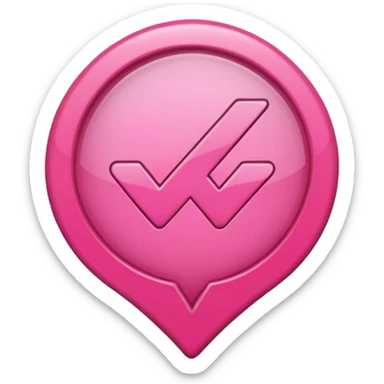 check mark pink анимированные sticker