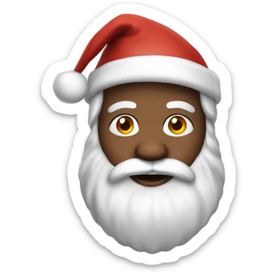 Santa sticker