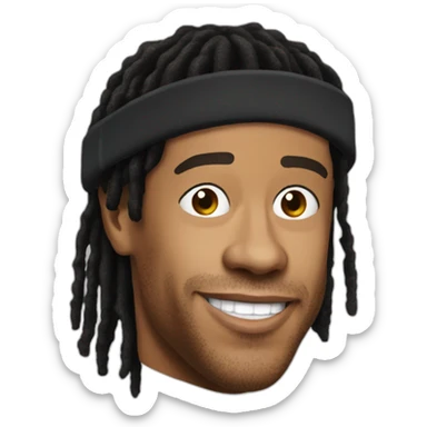 Ronaldinho Face Barcelona sticker