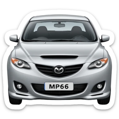 mazda 6 Mps 2006 model sticker