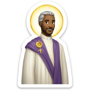 Beautiful church prince of peace heart of gold sticker