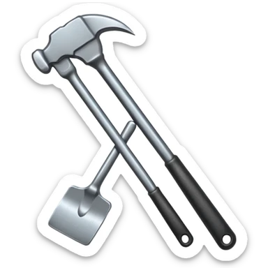 iron tools sticker