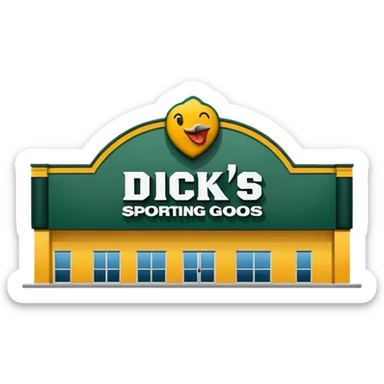 Dicks sporting goods sticker