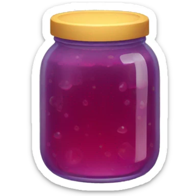 jelly jar sticker