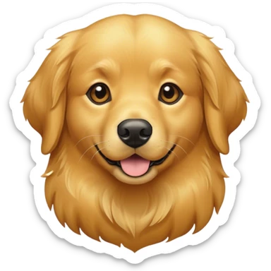Golden retriever  sticker