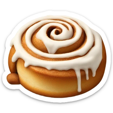 Cinnamon scroll sticker