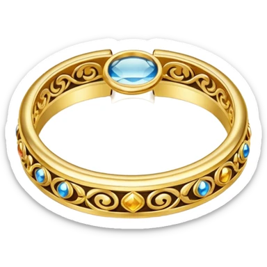 gold and jewelry sticker