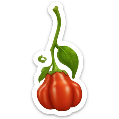 Paprika sticker