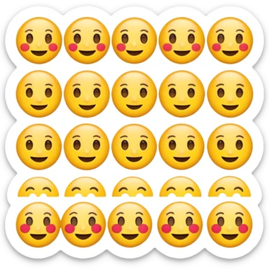 Emoji ios18.1 sticker