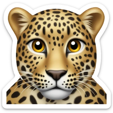 iPhone 16 pro max leopard sticker