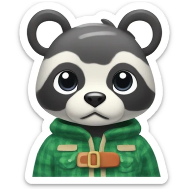 Animal crossing cute  sticker