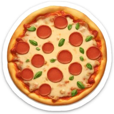 Pizza sticker
