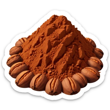 cacao cinnamon sticker