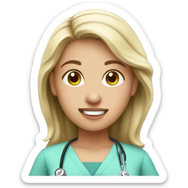 Nursing student sticker