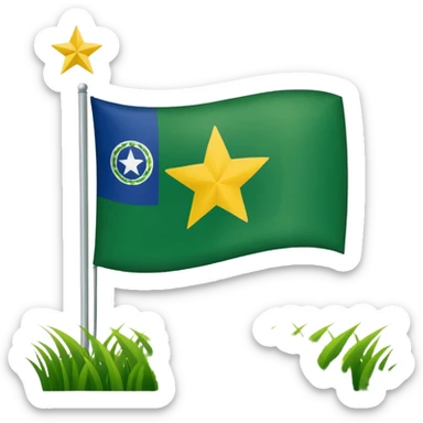 flag of Pará state, Brazil sticker