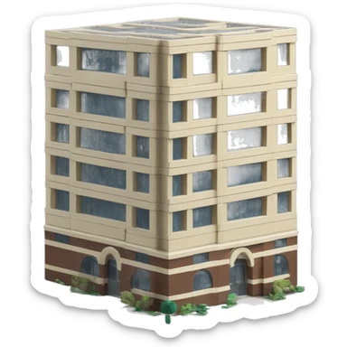 Building legos sticker