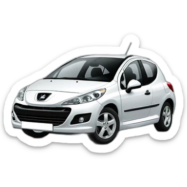 Peugeot 207 sticker