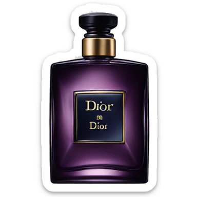 Man Dior perfume sticker