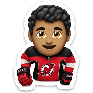 New Jersey devils hockey sticker