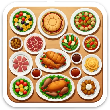 Catering para eventos sticker