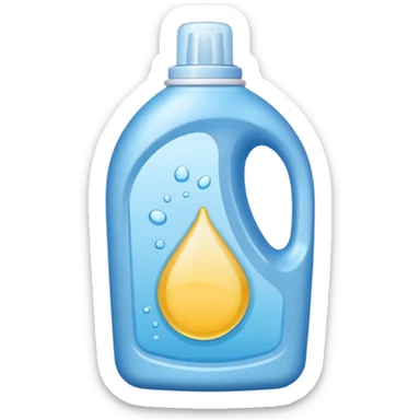 detergent bottle sticker