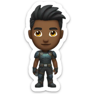 Valorant videogame character sticker