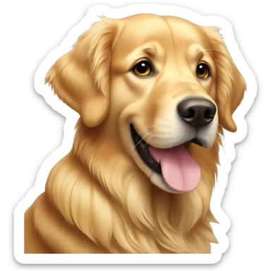 Golden retriever  sticker