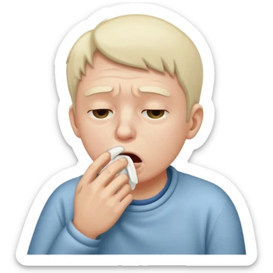 un malade quelqu'un de malade sticker